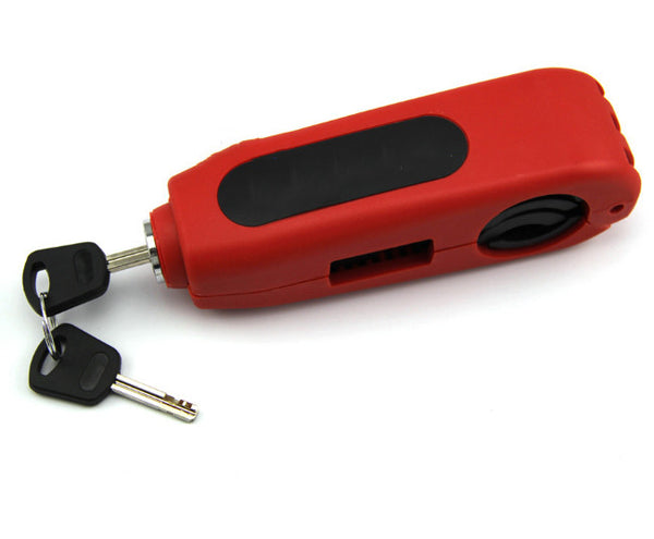 MOTORCYCLE HANDLEBAR THROTTLE GRIP LOCK SECURITY SAFETY LOCK Fits Most Scooter