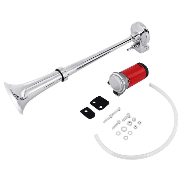 150DB 12V Single Trumpet Air Horn Powerful Loud Compressor For Truck Train Boat