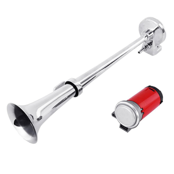 150DB 12V Single Trumpet Air Horn Powerful Loud Compressor For Truck Train Boat