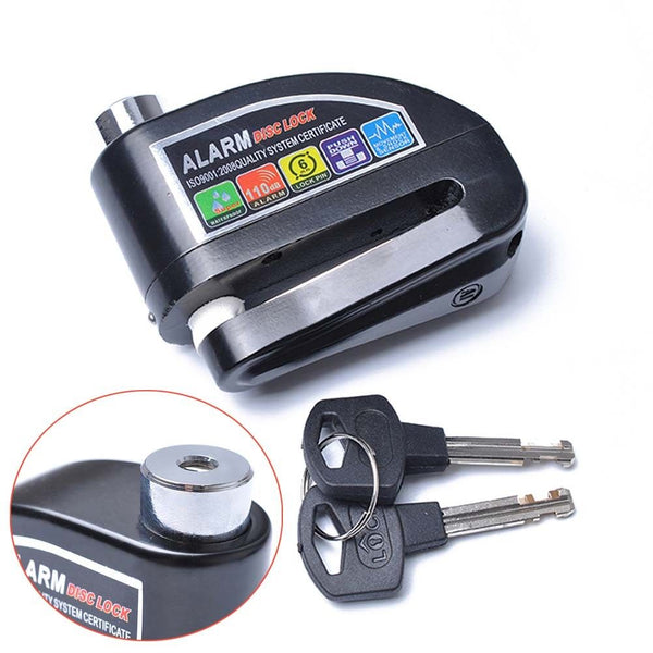 Motorcycle Motorbike Scooter Anti theft Brake Disc Lock Wheel Alarm Security