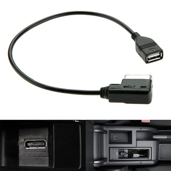 Media In Audio Music USB Interface AMI MMI MDI AUX Adapter Cable For Audi VW