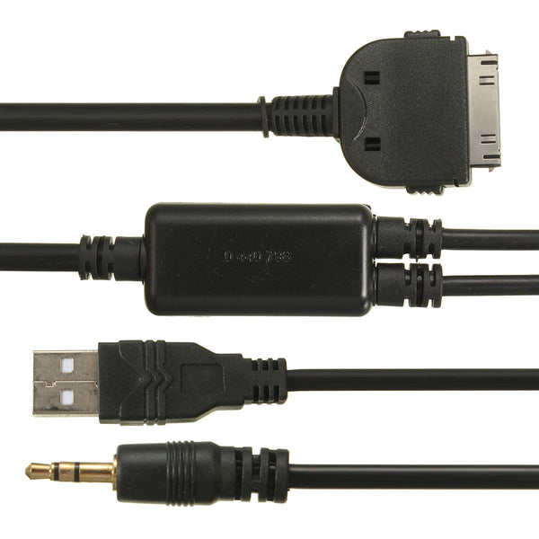 Car USB AUX Adapter Audio Music Interface Cable For BMW Mini Cooper IPhone iPod