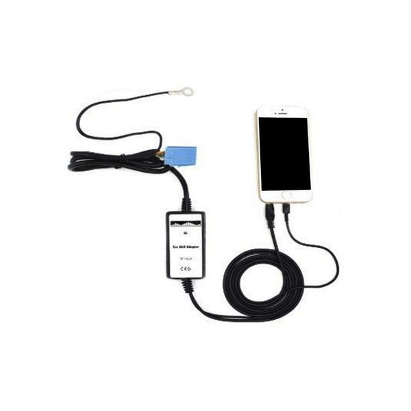Car Aux in Interface USB Music Cable Lead MP3 Audio Adapter for Audi A2 A4 A8 VW