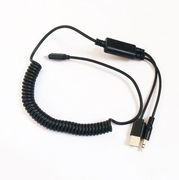 New Audio USB AUX Adapter Cable Lightning Adaptor for BMW Mini iPod iPhone 6 7 8