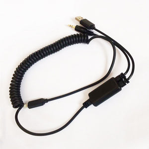 New Audio USB AUX Adapter Cable Lightning Adaptor for BMW Mini iPod iPhone 6 7 8