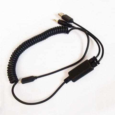 New Audio USB AUX Adapter Cable Lightning Adaptor for BMW Mini iPod iPhone 6 7 8