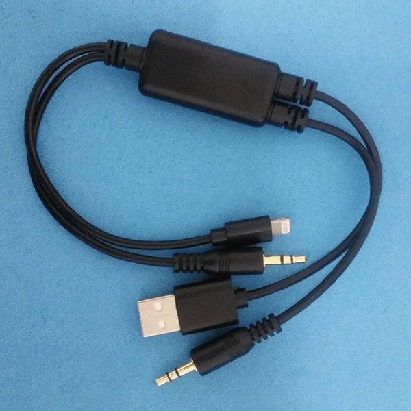 Car AUX Audio Music Charging Cable Adapter For BMW MINI Cooper iPod iPhone 5 6 7