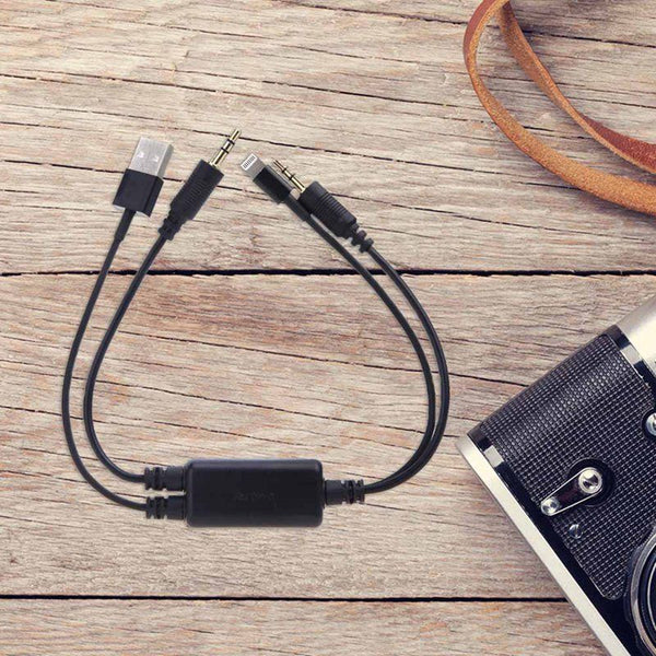 Car AUX Audio Music Charging Cable Adapter For BMW MINI Cooper iPod iPhone 5 6 7