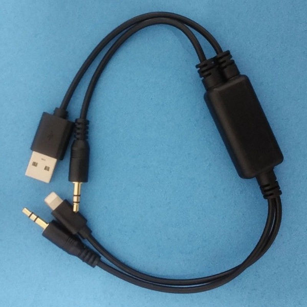 Car AUX Audio Music Charging Cable Adapter For BMW MINI Cooper iPod iPhone 5 6 7