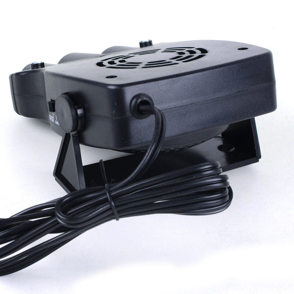 Portable Mini Car Vehicle Fan Warmer Heating Heater Window Defroster Demister