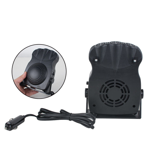 Portable Mini Car Vehicle Fan Warmer Heating Heater Window Defroster Demister