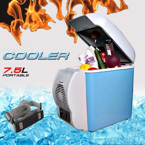 Car Truck Coke Food Cooler Refrigerator Fridge Portable Travel Freezer Warmer