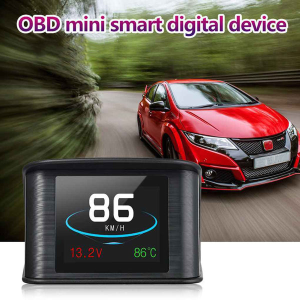 Car OBD2 OBD HUD Head Up Display RPM Water Temperature Over Speed Fuel Voltage