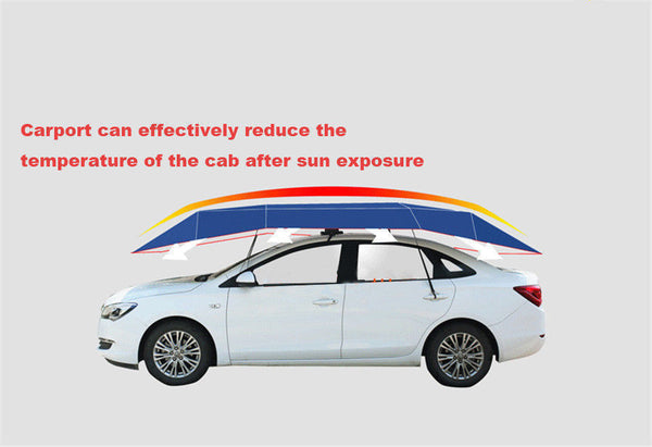 Car Umbrella Cloth Automatic Tent Remote Control Roof Sunshade Cover Anti UV