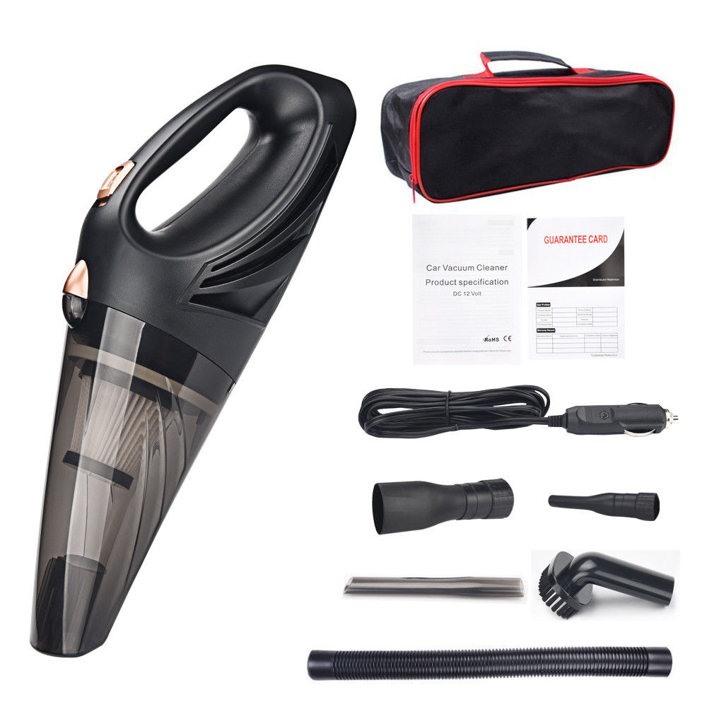 Car Vacuum Cleaner Clean Dust Auto Mini Hand held Wet Dry Small Portable Duster