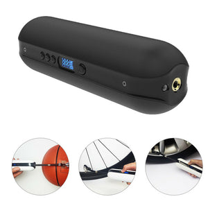 Handheld Air Pressure Pump Tire Inflation Balloon Car Bike Motocycle LED light