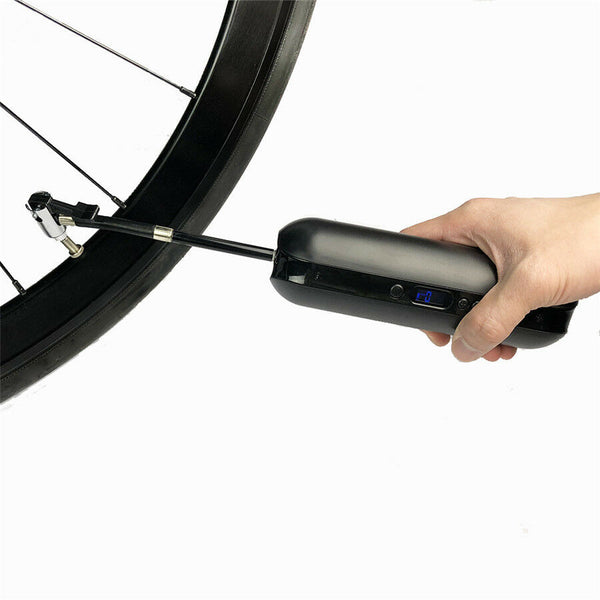 Handheld Air Pressure Pump Tire Inflation Balloon Car Bike Motocycle LED light