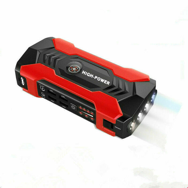 Start Motor Car Jump Starter Portable Charger Power Bank Camp LED Flash Light