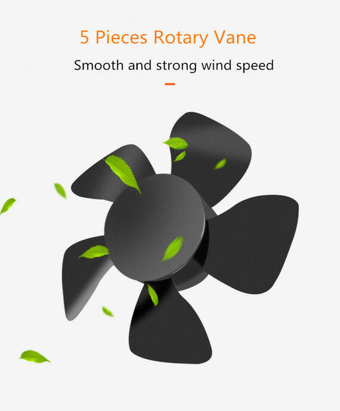 Dual Head Motor Car Truck Vehicle Fan 360 Degree Rotatable Auto Cooling Cooler