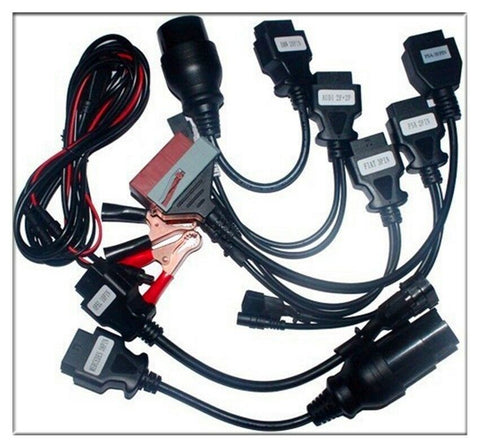 Full Set Car Diagnostic Cables Connector Adapter OBD2 II CDP for Autocom CDP Pro