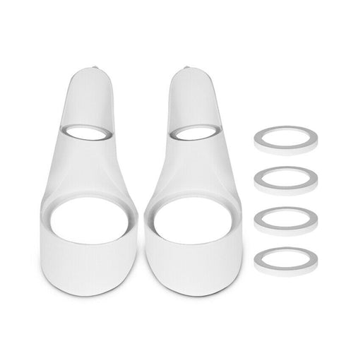 White Color Car Audio Speaker A Column Tweeter Bracket Gasket Washer for 2 C1F2