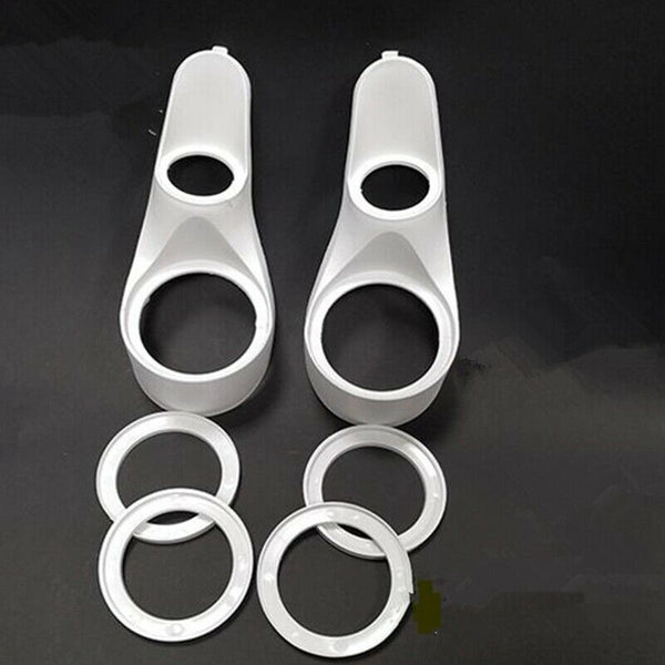 White Color Car Audio Speaker A Column Tweeter Bracket Gasket Washer for 2 C1F2