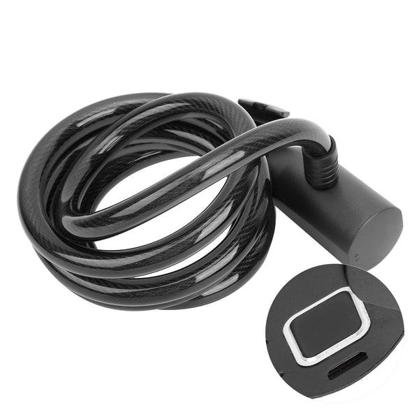 Bicycle Bluetooth Fingerprint Waterproof Phone APPs Smart Alarm Anti Theft Lock