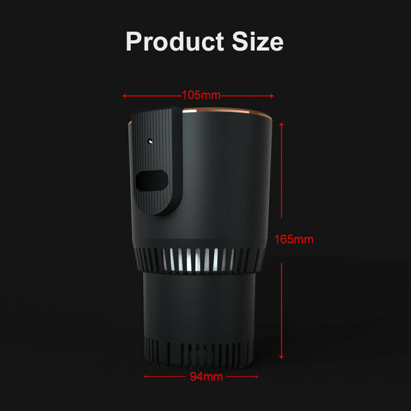 12V Cooling Heating Smart Car Cup Holder Coffee Warmer Cooler Hot Cold Mug Home
