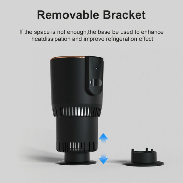 12V Cooling Heating Smart Car Cup Holder Coffee Warmer Cooler Hot Cold Mug Home