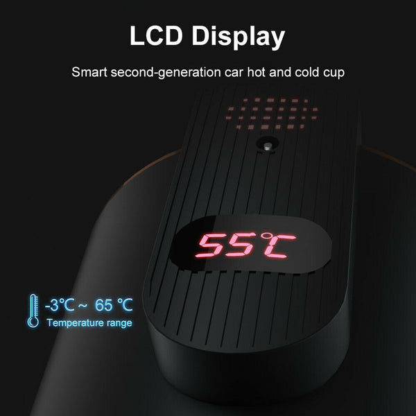 12V Cooling Heating Smart Car Cup Holder Coffee Warmer Cooler Hot Cold Mug Home