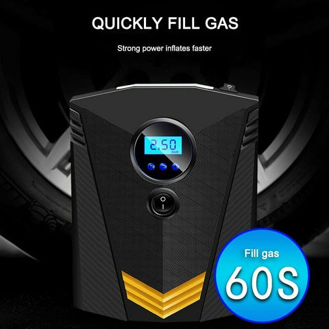 Car Emergency Air Compressor Auto Mini Pump Digital Tire Tyre Inflator 150 PSI