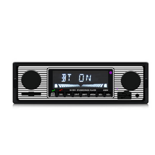 Car Stereo FM Retro radio 12V Player Bluetooth MP3 USB AUX WAV Audio In Dash FM