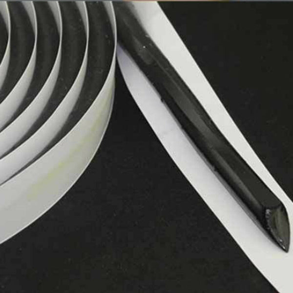 4M Black Butyl Rubber Sealant Car Door Windshield Headlight LED Reseal Strip