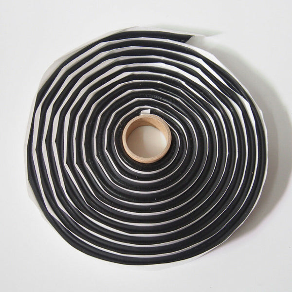 4M Black Butyl Rubber Sealant Car Door Windshield Headlight LED Reseal Strip