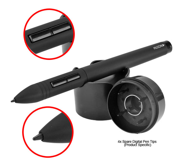 Student Draw Art Work Graphics Drawing Tablet 10" x 6.25" with Digital Control Pen