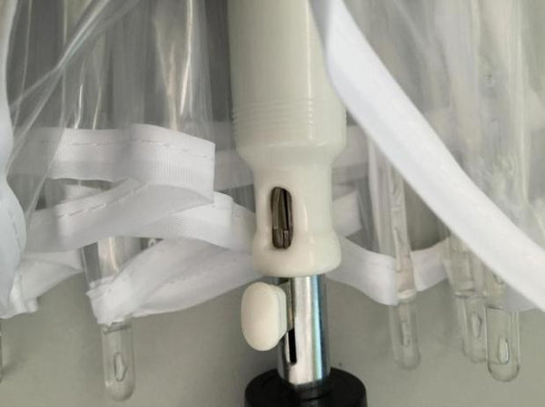 Transparent outdoor Light Up High Quality LED Flashing Colorful Transparent Umbrella with Flashlight