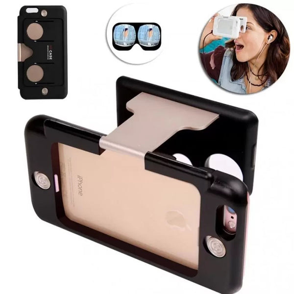4.7 inch 3D VR Glasses Case Virtual Reality for iPhone 6 6s Gold Apps Game