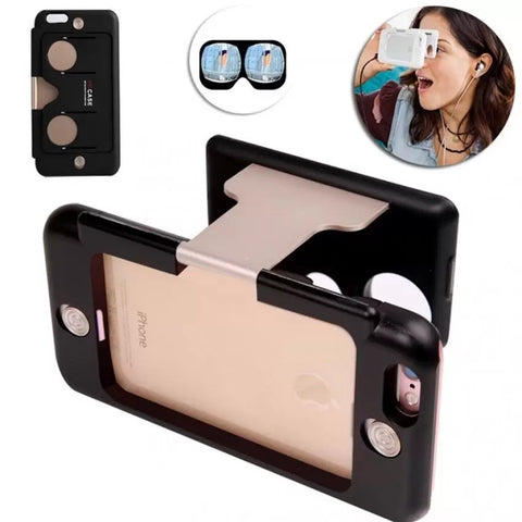 4.7 inch 3D VR Glasses Case Virtual Reality for iPhone 6 6s Gold Apps Game
