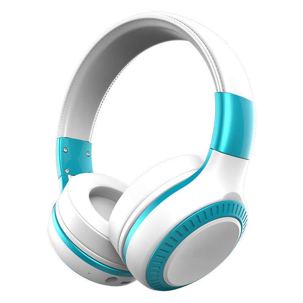 HiFi Stereo Bluetooth Earphone FM Radio Foldable Headphones Wireless MP3 Player