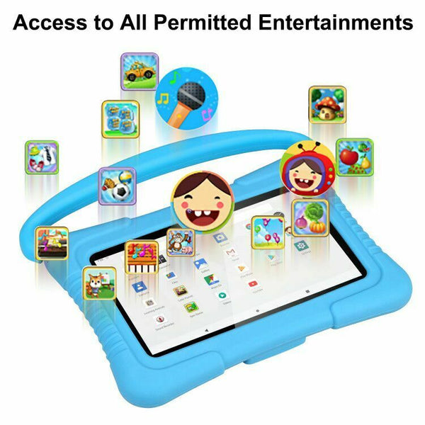 7'' Kids Child Parents Control Tablet PC Android 9.0 Quad Core Dual Camera WiFi
