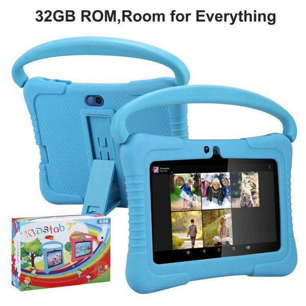 7'' Kids Child Parents Control Tablet PC Android 9.0 Quad Core Dual Camera WiFi
