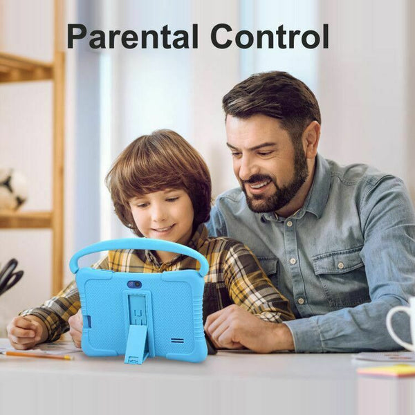 7'' Kids Child Parents Control Tablet PC Android 9.0 Quad Core Dual Camera WiFi