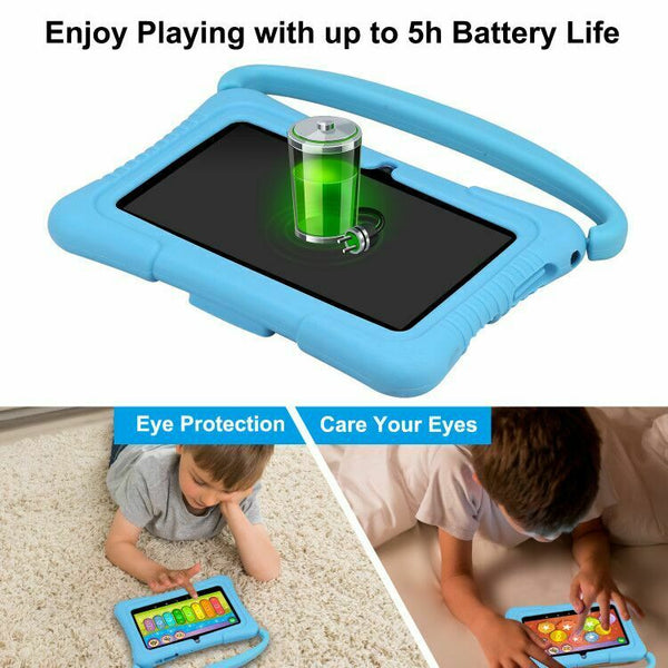 7'' Kids Child Parents Control Tablet PC Android 9.0 Quad Core Dual Camera WiFi