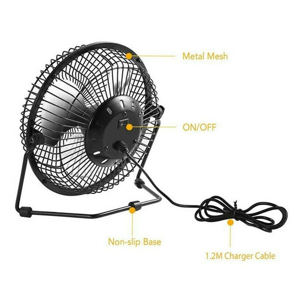 5.7'' USB 3W Solar Powered Panel Greenhouse Cooling Ventilation Ventilating Fan