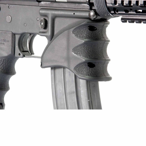 Tactical Rugged Ergonomic Grip Handle With Finger Grooves MWG Black Pistol Grip