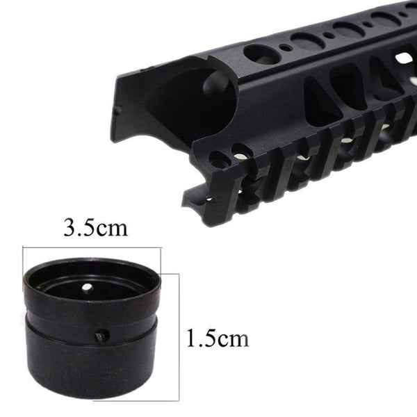 12.5" Wire Cutter Free Float Handguard Forend Rail Keymod Quad Rail & Barrel Nut