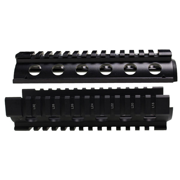 Carbine Length 6.7" Handguard Float Keymod Picatinny Quad CNC Rail Platform Drop