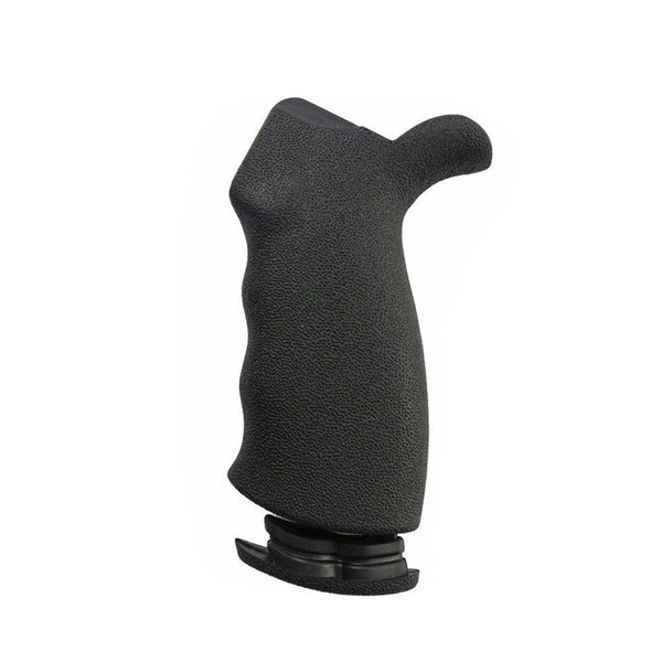 Pistol Non-slip Grip with Finger Grooves for Defense Ergonomic Pistol Grip Black