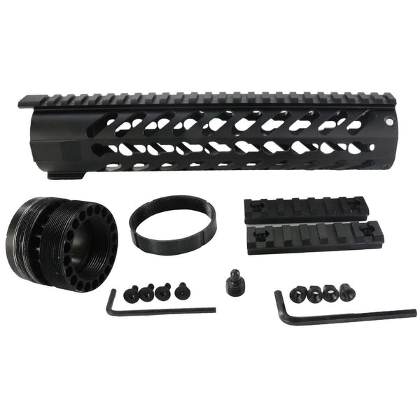 10" Keymod Handguard Panel Float Quad Rail Mounting Tactical Shotguns Picatinny