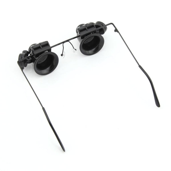 20X Watch Watches Repair Magnifier Magnifying Eyes Glasses With Led Light